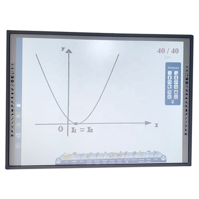 20 touch interactive whiteboard multi touch infrared interactive digital whiteboard with free digital pen for sale classrooms 60-168 inch