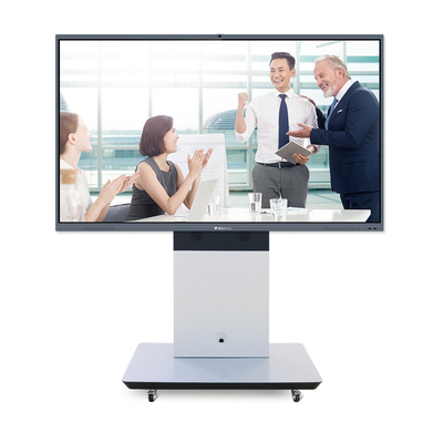 Meeting/School 100 Inch Touch Screen Monitor Teacher 4mm Tempered Glass 10 Point Infrared Screen Digital Interactive Whiteboard