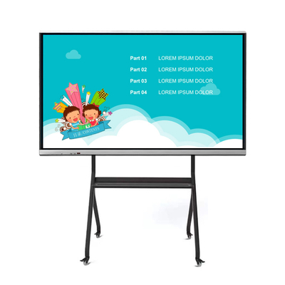 School Teaching 55 65 75 86inch Interactive Flat Panel Display All In One Touch Interactive Whiteboard One Screen Meeting Writing Smart Board