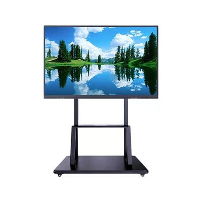 High Performance Customized Interactive Touch Screen TV Whiteboard Shopping Mall For Office Building Video Wall 75inches