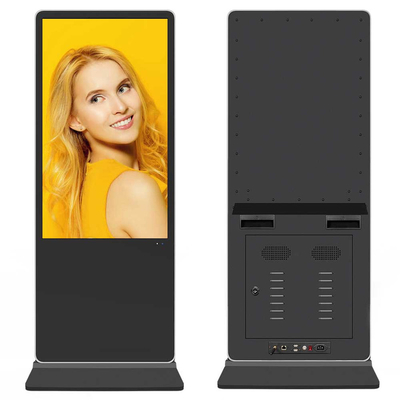 Indoor 43 55 Inch Touch Screen Interactive Kiosk Floor Standing Android Digital Signage Advertising Players Mall Kiosk
