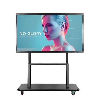 School Teaching 75 Inch Finger Touch Screen All In One Smart Whiteboard Classroom Interactive Panel