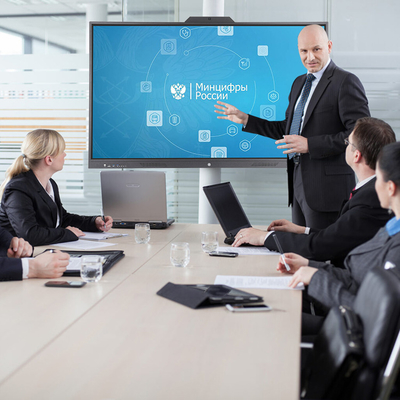 Conference OEM Stand Or Custom Mobile Wall Mount Small Mini Digital Interactive Whiteboard 75 Inch