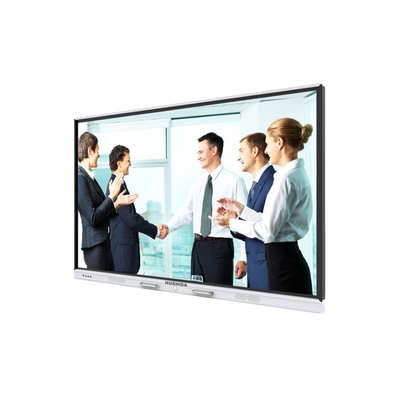 HUSHIDA Customized Smart Digital Electronic Multi Touch IR Interactive Mobile Whiteboard For Teaching Meeting Room 55/65/75/86/98 Inch Or Customized