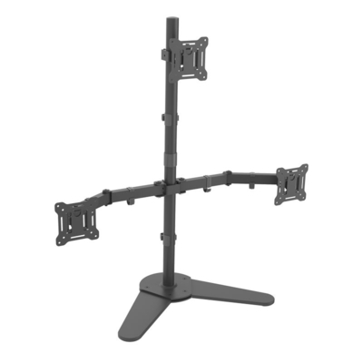 (Size) Adjustable Adjustable Monitor Mount Triple Swivel Desk for 17 to 27&quot; Computer Screen