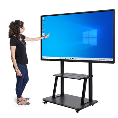Office or School Teaching KINGONE 65 75 85 Inch Digital Touch Screen Interactive Board Smart Whiteboard for Classroom