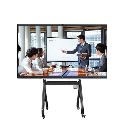 Classroom 65 Inch 4k LED White Board Digital Display Signage School Poster Touch Device Writing All In One Advertising Screen